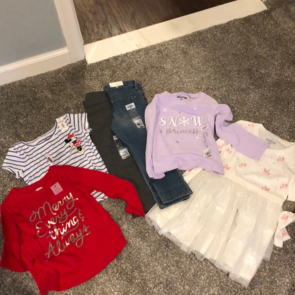 Girls 3T bundle NWTS